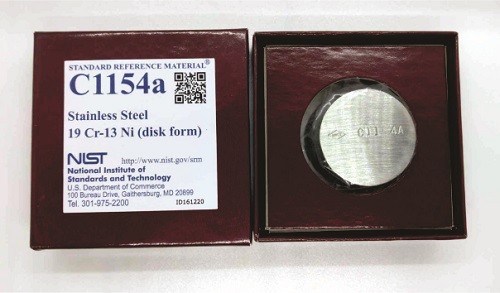 SRM 1155a 不锈钢(Cr18Ni12Mo2)标准品