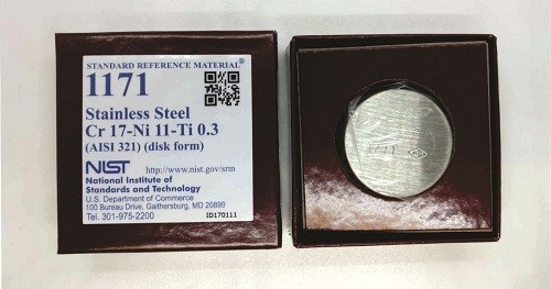 SRM 1171  不锈钢Cr17-Ni11-Ti0.3标准品