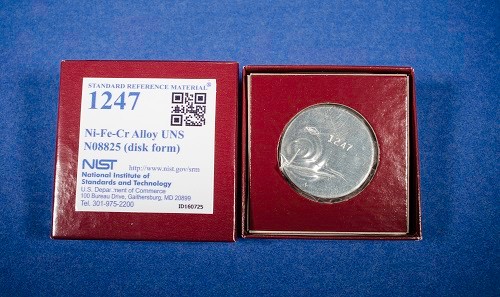 SRM 1247   Ni-Fe-Cr合金UNS N 08825标准品
