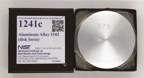 SRM 1241c 铝合金5182(盘形)标准品