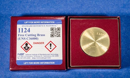 SRM 1124  自由切割黄铜(UNS 36000)