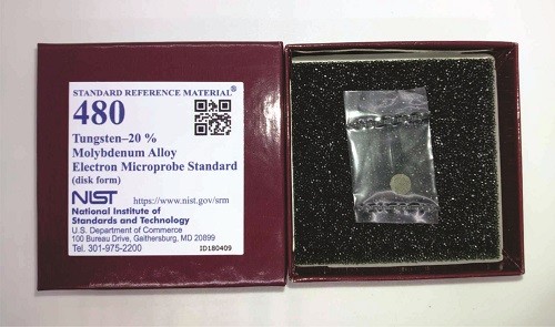 SRM 480  钨20%钼合金电子探针标准品