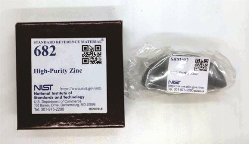 SRM 682  高纯锌标准品