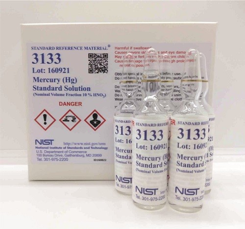SRM 3133 汞 (Hg) 标准溶液