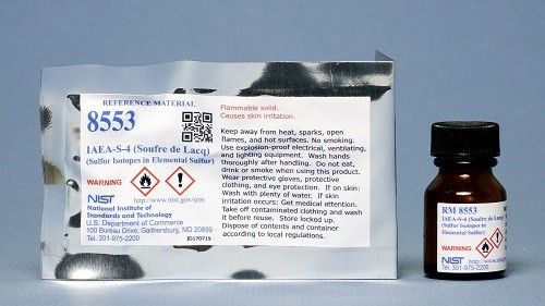 SRM 8553 IAEA-S-4 （元素硫中的硫同位素）标准品