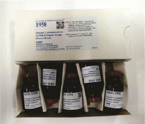 SRM 1958  强化人血清中的有机污染物标准品