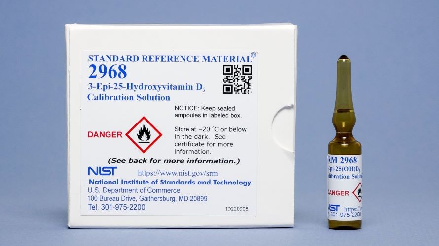 SRM 2968a 3-Epi-25-羟基维生素D3校准溶液