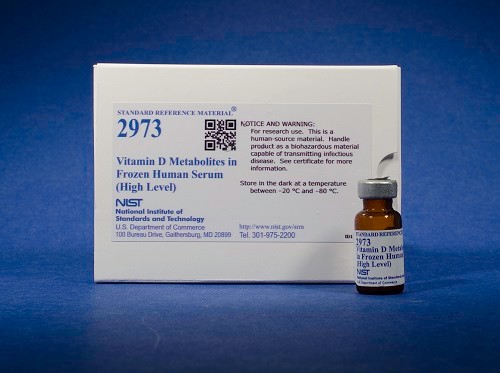 SRM 2973 人血清中的维生素 D 代谢物标准品（高水平）