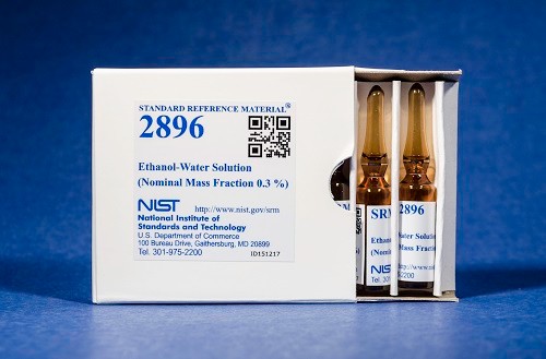 SRM 2896  乙醇 水溶液标准品(标称质量分数0.3%)