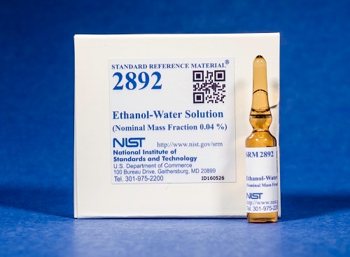 SRM 2892 乙醇-水溶液标准品(名义质量分数0.04%)