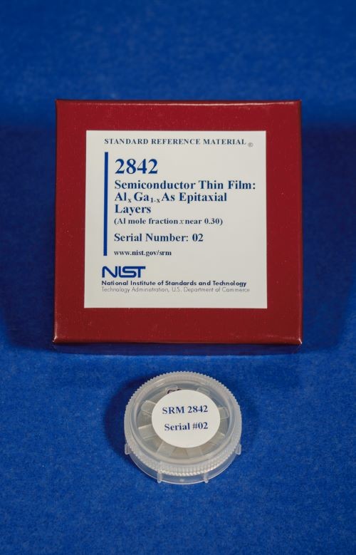 SRM 2842  半导体薄膜：Alx镓1-xAs外延层(Al摩尔分数x接近0.30)标准品