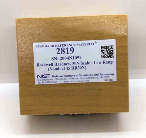 SRM 2819 洛氏硬度30N刻度-低量程(标称45 HR30N)
