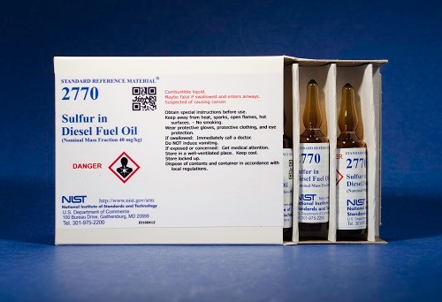 SRM 2770  柴油中的硫标准品(公称质量分数40毫克/千克)