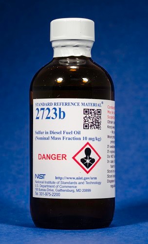 SRM 2723b  柴油中的硫标准品(标称质量分数10毫克/千克)