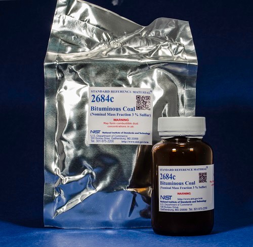 SRM 2684c  烟煤标准品(标称质量分数3%硫)