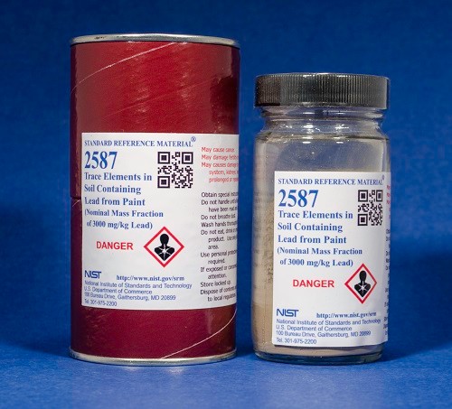 SRM 2587  涂料中含铅土壤中的微量元素(名义质量分数为3000 mg/kg铅)