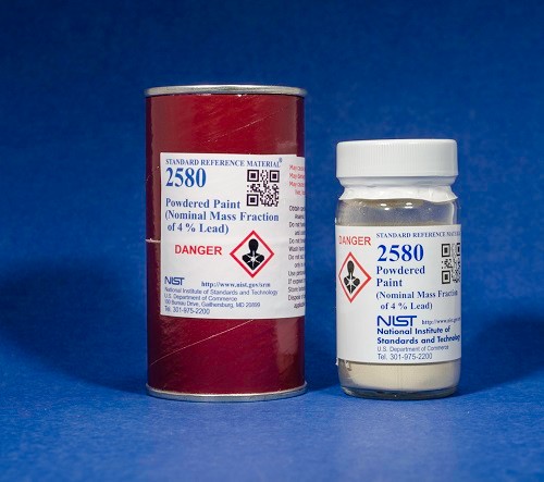 SRM 2580 粉状油漆标准品(标称质量分数为4%铅)
