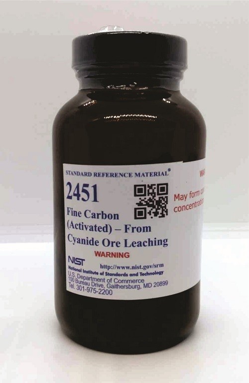 SRM 2451  氰化矿石浸出中的细碳标准品(活化)