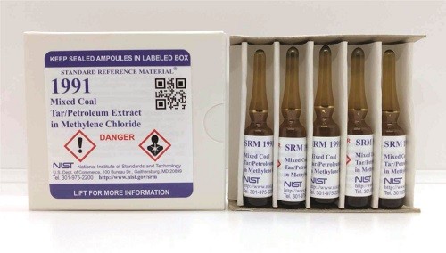 SRM 1991 亚甲基氯化物中混合煤焦油/石油萃取物标准品